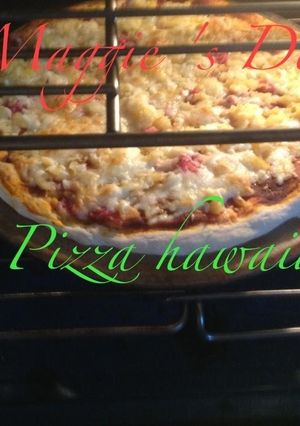 Una foto de Pizza hawaiana