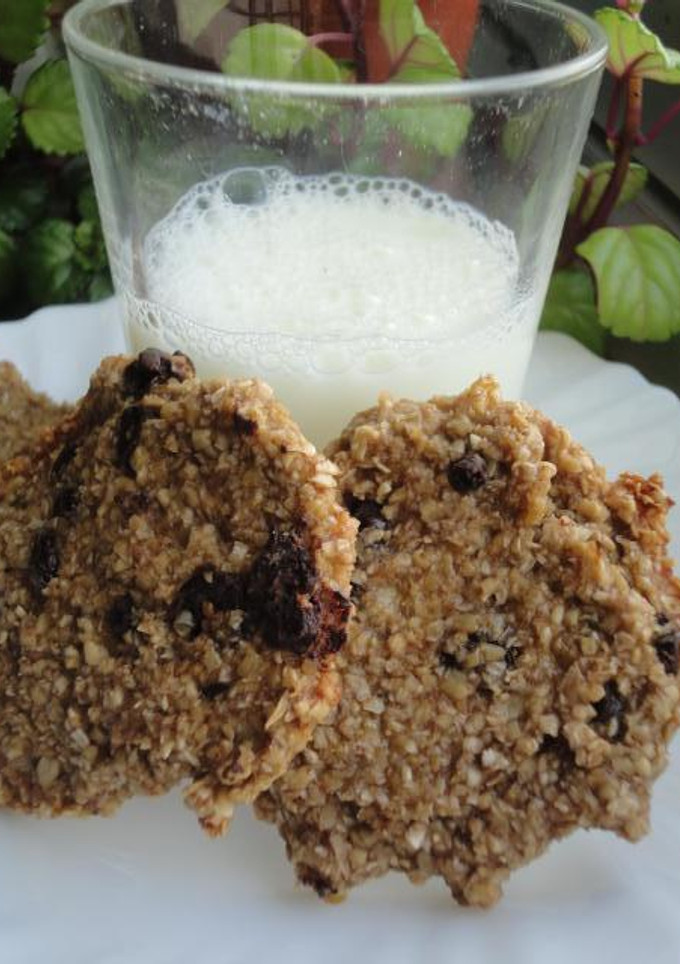 Una foto de Galletas de avena y plátano