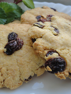 Una foto de Zaletti o Galletas de maíz y pasas