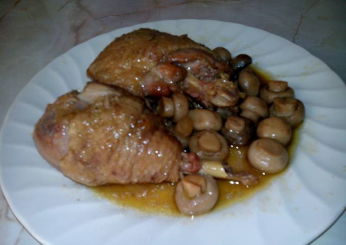 Pollo al jerez oloroso Receta de marrongal- Cookpad