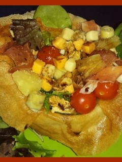 Una foto de Cesta de ensalada