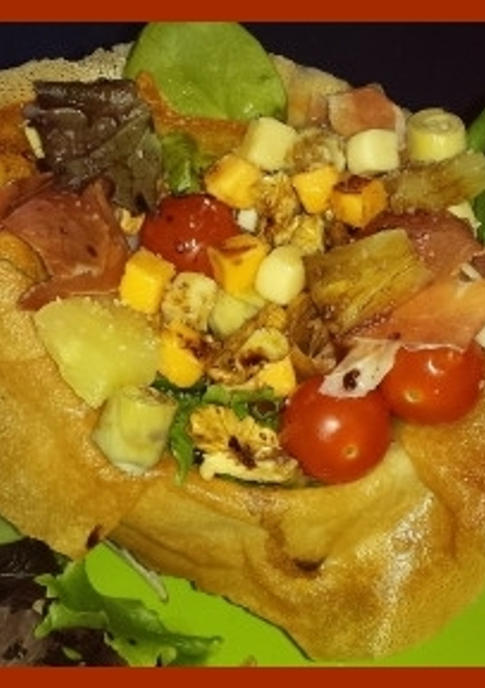 Una foto de Cesta de ensalada