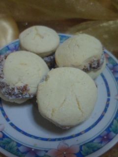 Una foto de Alfajores de maizena