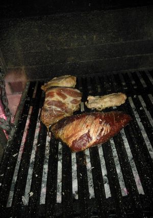 Una foto de Vacio a la Brasilera a la parrilla
