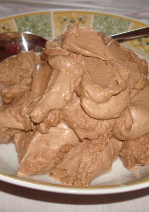 Una foto de Crema de trufa para pasteles
