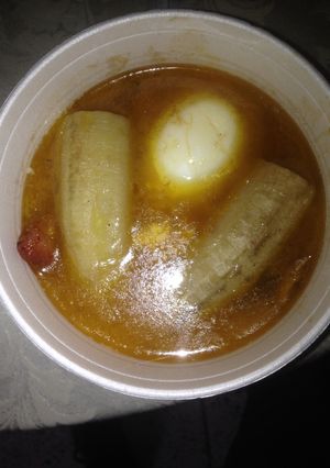 Una foto de Sopa de frijoles Hondureña