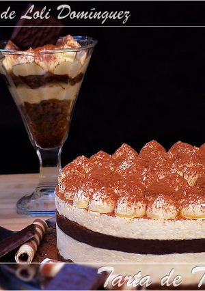 Una foto de Tarta de Tiramisú casera