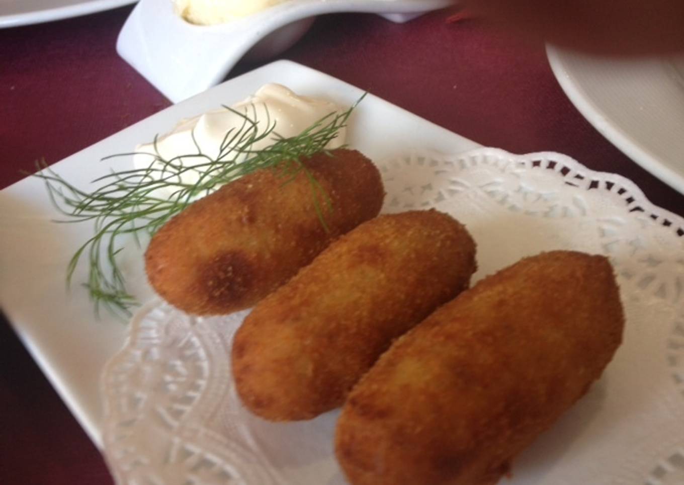 Croquetas de champiñones y jamón