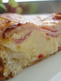 Una foto de Tatin quiche