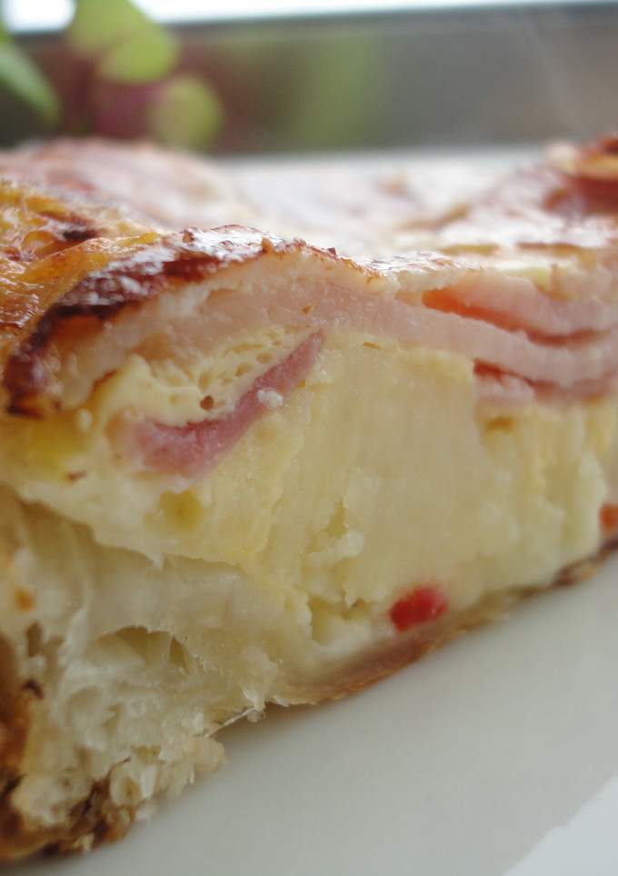 Una foto de Tatin quiche