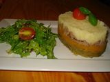 Agnus Dei en bouquet de vegetales