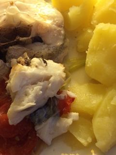 Foto principal de Merluza al horno con papel de aluminio