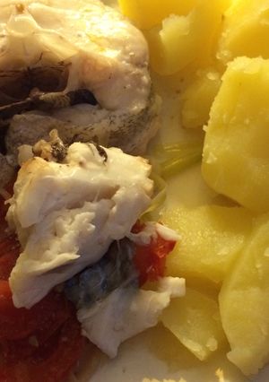 Foto principal de Merluza al horno con papel de aluminio