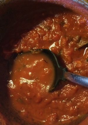 Una foto de Salsa con carne para fideos