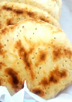 A picture of Churrascas (Chilean Skillet Bread).
