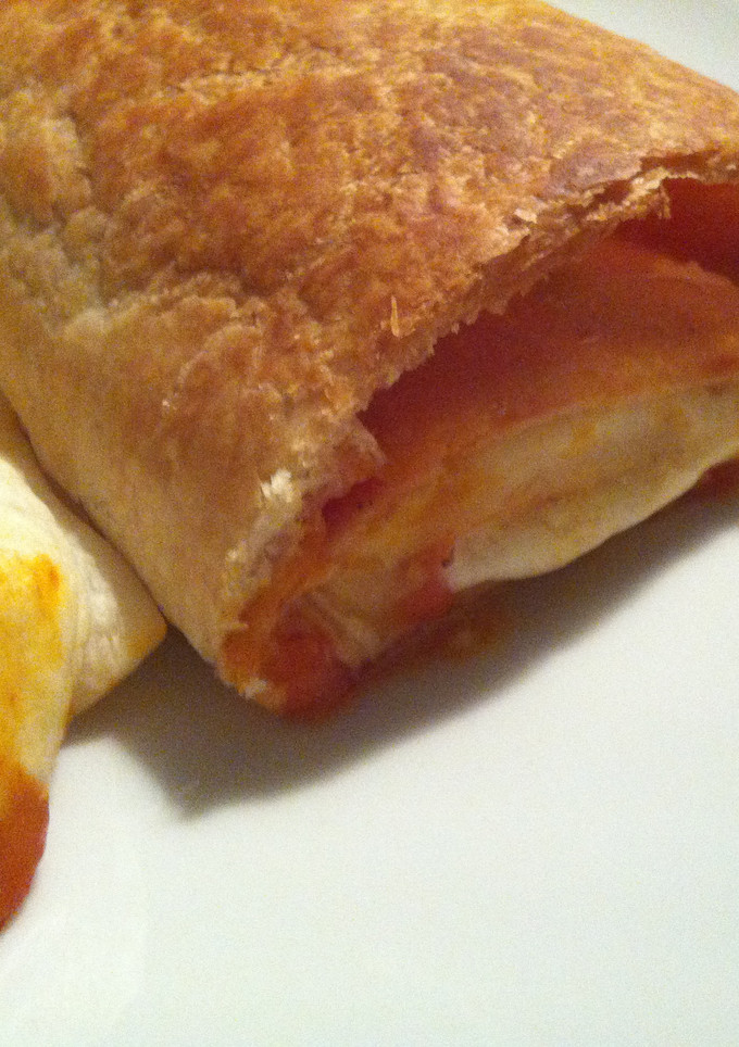 Una foto de Pizza en hojaldre
