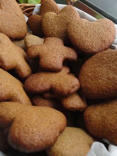 Una foto de Galletas de jengibre y miel
