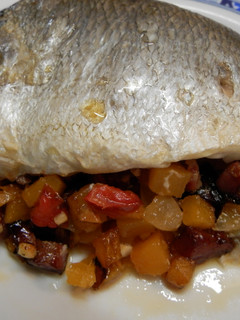 Una foto de Dorada rellena
