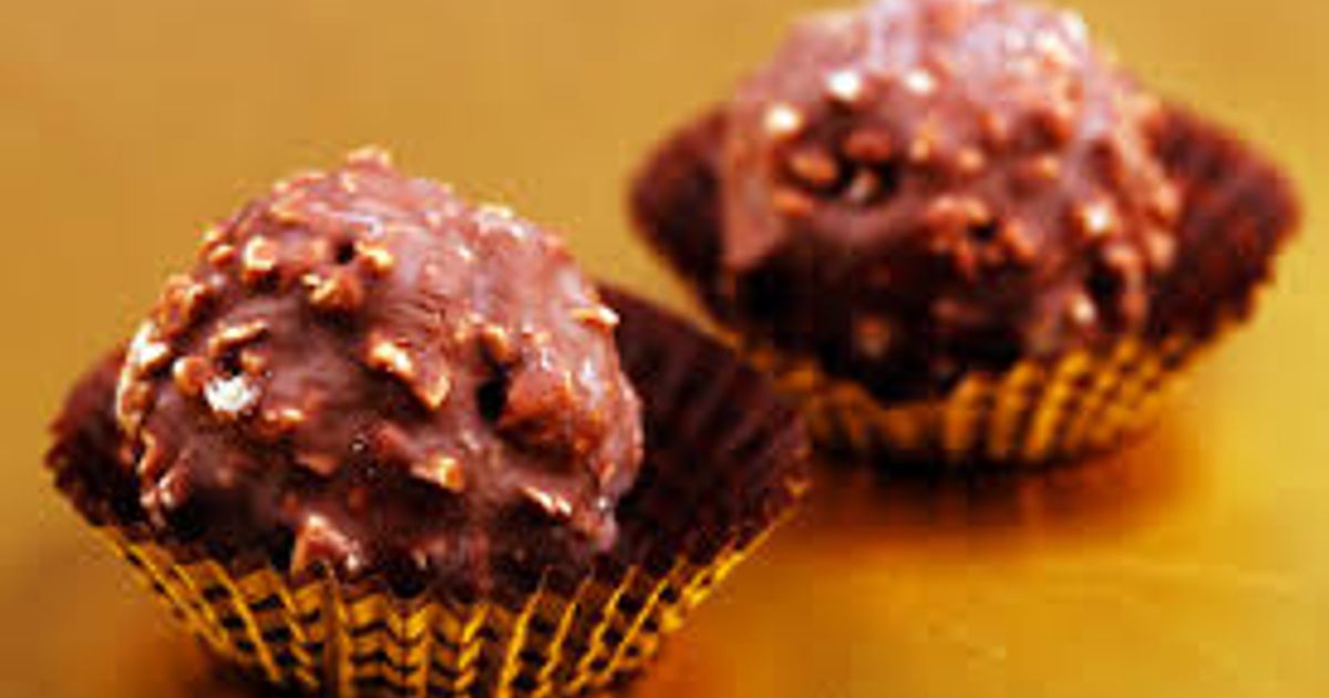 ferrero rocher sin horno - 47 recetas caseras- Cookpad