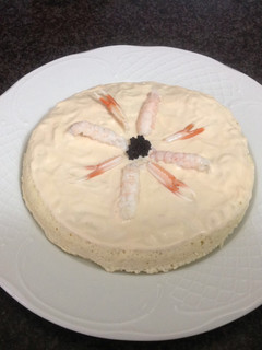 Una foto de Pastel de cigalas AMC