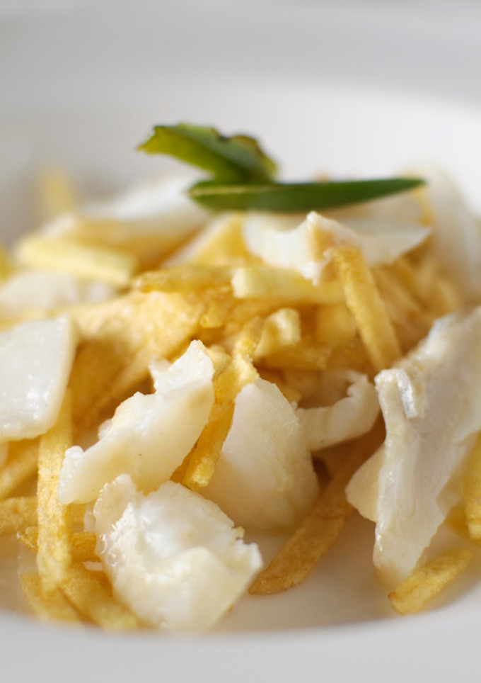 Una foto de Bacalao dorado