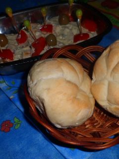 Una foto de Pechugas de pollo con mayonesa