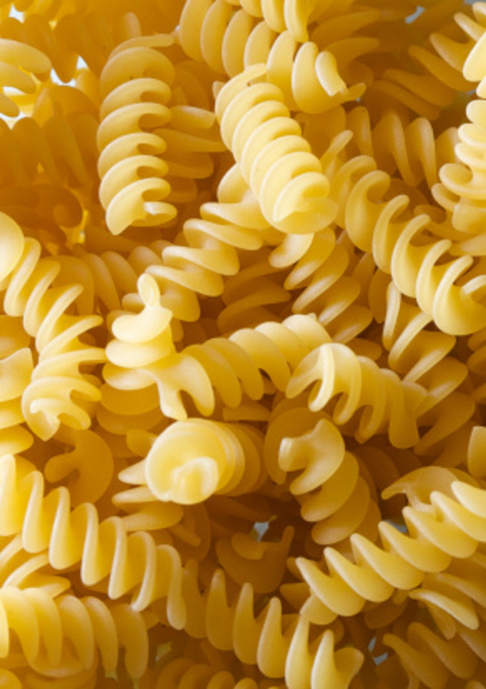 Una foto de Fusilli con salsa de champiñón