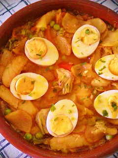 Una foto de Cazuela de Bacalao al estilo Sergi