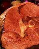 Jamón a la naranja