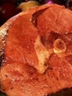 Una foto de Jamón a la naranja