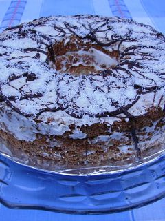 Una foto de Torta Angel de coco