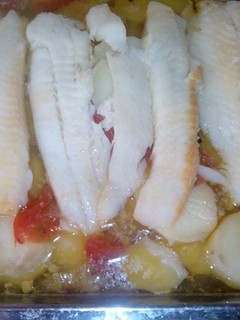 Una foto de Filete de rodaballo al horno