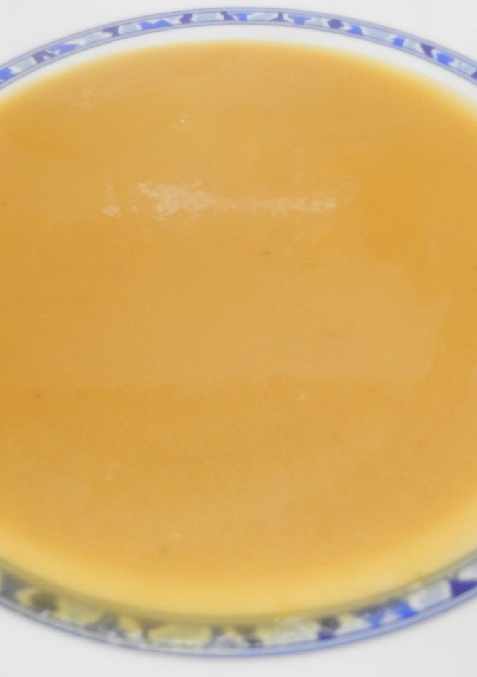 Una foto de Crema de calabaza con curry