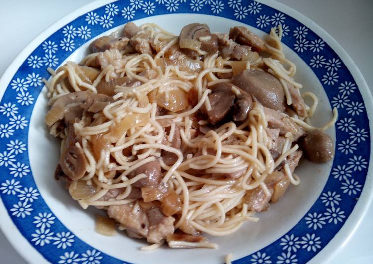 Fideos chinos a mi manera