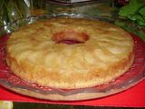 Tarta de manzana invertida