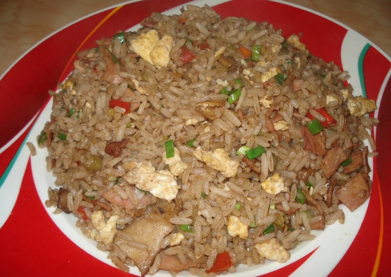 Arroz chino tipo cantones