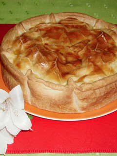 Una foto de Pastel Griego
