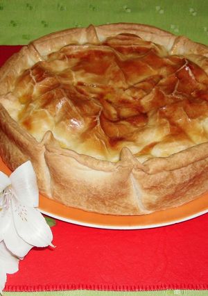 Una foto de Pastel Griego