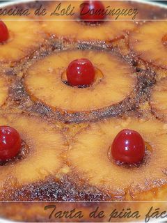 Una foto de Tarta de piña fácil