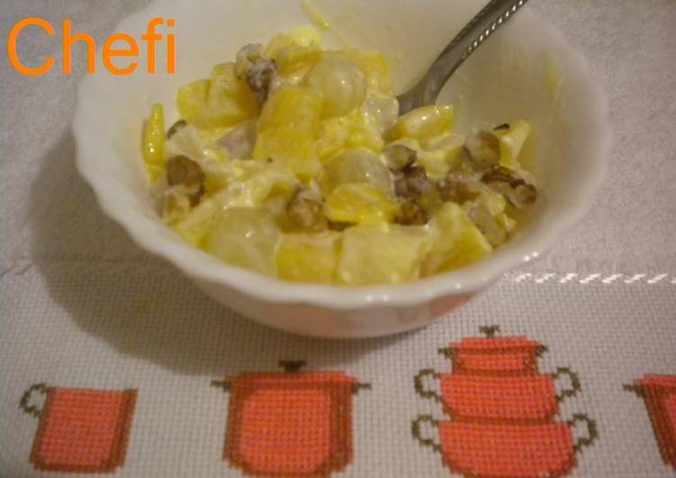 Ensalada tropical de frutas