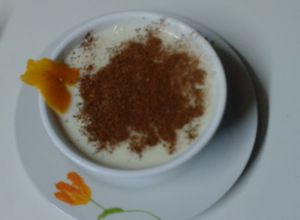 Una foto de Arroz con leche bajas calorias