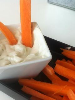 Una foto de Dip de roquefort