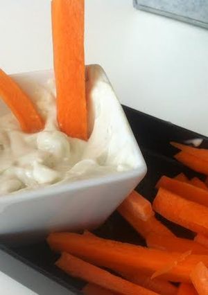 Una foto de Dip de roquefort