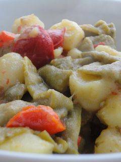 Una foto de Judías verdes con patatas a la cazuela