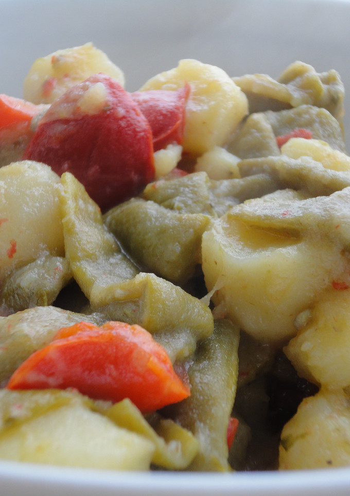 Una foto de Judías verdes con patatas a la cazuela
