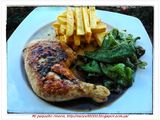 Pollo asado al Pedro Ximenez
