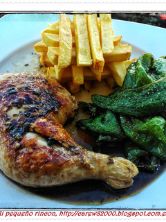 Una foto de Pollo asado al Pedro Ximenez