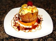 A picture of apple brandy