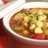 Potaje de garbanzos con verduras asadas
