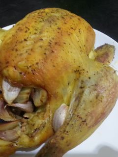 Una foto de Pollo al horno fácil y rápido